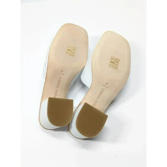 Opening Ceremony Women's Nadyia Block Heel Slide Sandals Size 37 EU (MSRP $375) - Picture 9 of 11